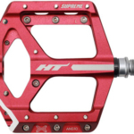 HT Components ANS10 Pedals - Platform, Aluminum, 9/16", Red