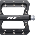 HT Components AN14A Pedals - Platform, Aluminum, 9/16", Black