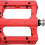 HT Components PA12A Pedals - Platform, Composite, 9/16", Red