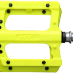 HT Components PA12A Pedals - Platform, Composite, 9/16", Neon Yellow