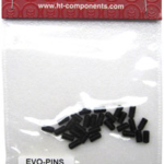 HT Components AE02(SP7) Pedal Pin Kit - Black