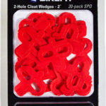 BikeFit Cleat Wedge - MTB/SPD Compatible, 2-Hole, 2 Degree, 20-Pack