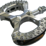 MKS Lambda Pedals - Platform, Aluminum, 9/16", Silver