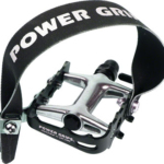 Power Grips High Performance Pedal Kit - Aluminum, 9/16", Black