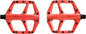 LOOK Trail Fusion Pedals - Platform, 9/16", Red