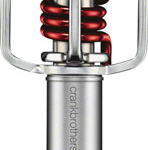 Crankbrothers Egg Beater 1 Pedals - Dual Sided Clipless, Wire, 9/16", Red