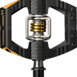 Crankbrothers Mallet Enduro 11 Pedals - Dual Sided Clipless, Aluminum, 9/16", Black/Gold
