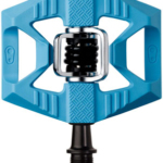 Crankbrothers Double Shot 1 Pedals - Single Side Clipless with Platform, Composite, 9/16", Blue