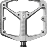 Crankbrothers Stamp 2 Pedals - Platform, Aluminum, 9/16", Raw Silver, Large