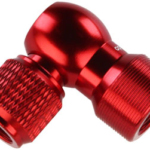 Prestacycle Prestaflator Micro CO2 Inflator Head - Includes Insulated Sleeve, Red