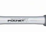 Topeak Pocket Rocket Mini Pump - 160psi, Silver/Black