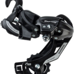 Shimano Tourney RD-TY500-SGS Rear Derailleur - 6,7 Speed, Long Cage, Black, BMX/Track Frame Hanger