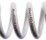 Cane Creek Progressive Rate VALT Lightweight Rear Shock Spring - 65mm x 400-488lbs, White