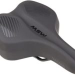 MSW SDL-192 Spin Fitness Saddle - Chromoly, Black