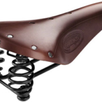 Brooks Flyer Saddle - Steel, Antique Brown