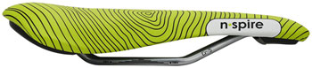 Smanie N.Spire Saddle - Chromoly, Microfiber Green, 146