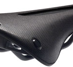 Brooks C15 Carved All Weather Saddle - Steel, Black, Men's