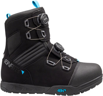 45NRTH Wolfgar Cycling Boot - Black/Blue, Size 36