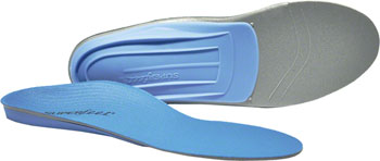 Superfeet Blue Foot Bed Insole: Size D (M 7.5-9, W 8.5-10)