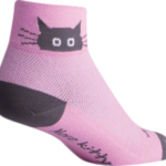 SockGuy Classic Whiskers Socks - 2", Pink, Women's, Small/Medium