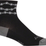 SockGuy Classic Chains Socks - 3", Black, Large/X-Large