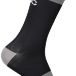 POC Lure MTB Socks - Black/Gray, Small