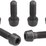 Zipp Service Course/Service Course SL Stem Steerer Clamp Steel Bolt Kit, Black