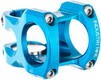 Industry Nine A35 Stem - 40mm, 35 Clamp, +/-8, 1 1/8", Aluminum, Turquoise