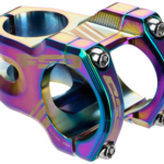 Full Speed Ahead Team Stem - 50mm, 35mm Clamp, 0 deg, 1 1/8", Oil Slick