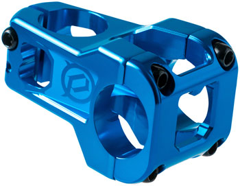 DEITY Cavity Stem - 50mm, 31.8 Clamp, +/-0, 1 1/8", Aluminum, Blue