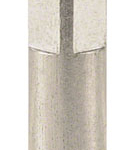 DT Swiss Standard Spoke Nipples - Brass, 2.0 x 16mm, Silver, Box of 100