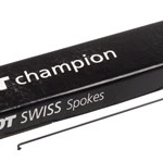 DT Swiss Champion Spoke: 2.0mm, 254mm, J-bend, Black, Box of 100