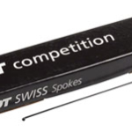 DT Swiss Competition Spoke: 2.0/1.8/2.0mm, 290mm, J-bend, Black, Box of 100