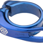 Promax QR-1 Seatpost Clamp - 34.9mm, QR, Blue