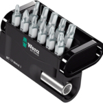 Wera Bit-Check 12 Metal 1 Bit Holder and Bit Set - 1/4" Drive