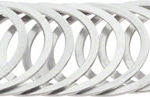 Wheels Manufacturing Freewheel and Bottom Bracket Cup Shims 1.0mm Bag/10
