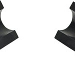 Park Tool 466 Rubber Clamp Cover: Pair: Fits Pre-1990 Repair Stands