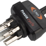 Prestacycle TorqKey Mini Preset Torque Tool, 5Nm, 6 Piece Bit Set and Holder