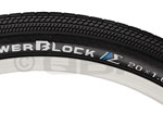 Tioga PowerBlock Tire - 20 x 1.4, Clincher, Wire, Black, 60tpi