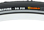 Kenda Street K35 Tire - 27 x 1 1/4, Clincher, Wire, Black/Reflective