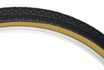 Kenda Street K52 Tire - 24 x 1.75, Clincher, Wire, Black/Tan, 22tpi