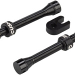 CushCore Tubeless Presta Valve Set - 55mm, Black