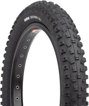 MSW Utility Player Tire - 16 x 2.25, Black, Folding Wire Bead, 33tpi
