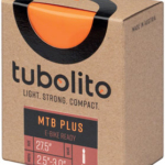 Tubolito Tubo MTB Plus Tube - 27.5+ x 2.5-3.0", 42mm Presta Valve, Orange