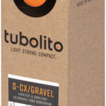 Tubolito S-Tubo CX/Gravel All Tube - 700 x 32-50mm, 42mm Presta Valve, Orange