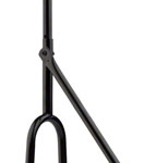 Dimension Three-point Attachment Bike Handle Black