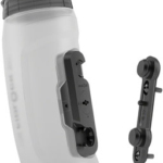 Fidlock TWIST Water Bottle Cage Set - Bike Base Mount, Bolt-On, 590ml, Clear