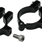 Velo Orange Hinged Water Bottle Cage Clamps - 31.8mm, Black