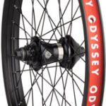 Odyssey Quadrant Rear Wheel - 20", 14 x 110mm, Rim Brake, Freecoaster LHD, Black
