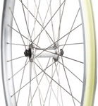 Quality Wheels Value HD Series Front Wheel - 700, QR x 100mm, Rim Brake, Silver, Clincher